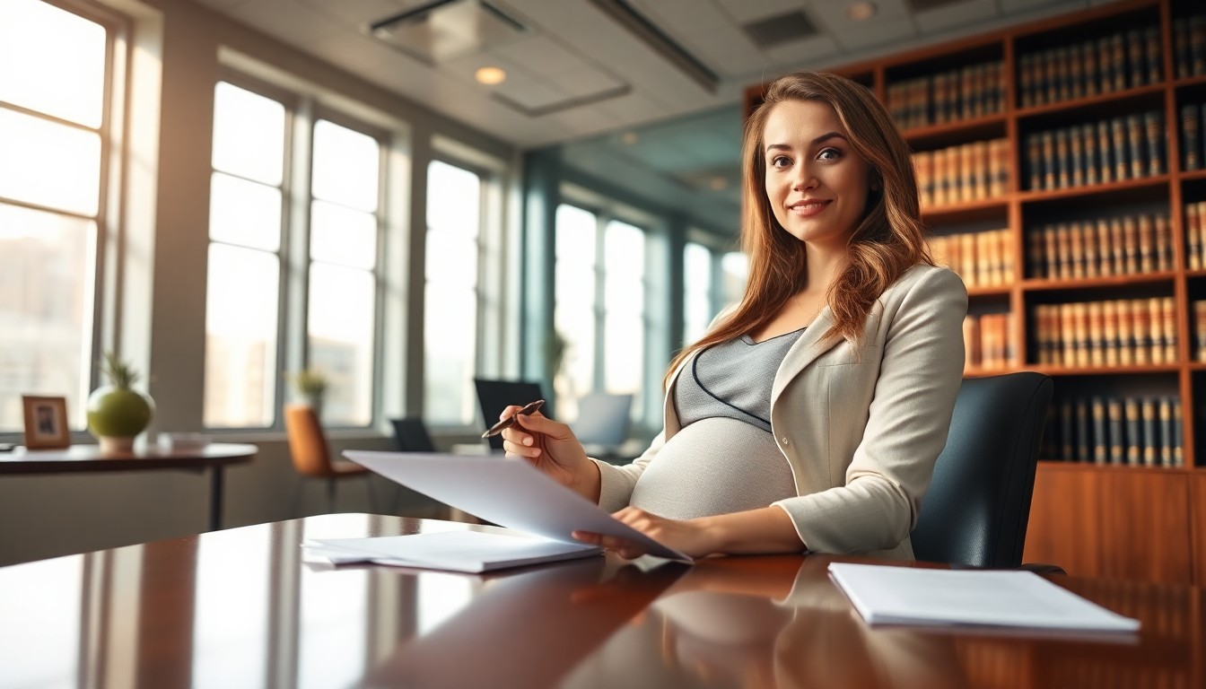 Avocate enceinte : oser s'affirmer en milieu professionnel