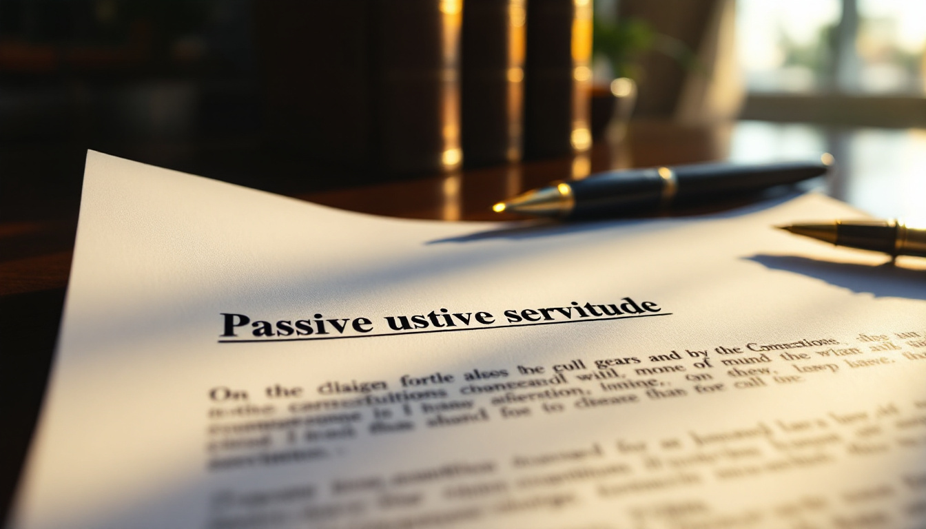 Les erreurs fréquentes liées à la servitude passive